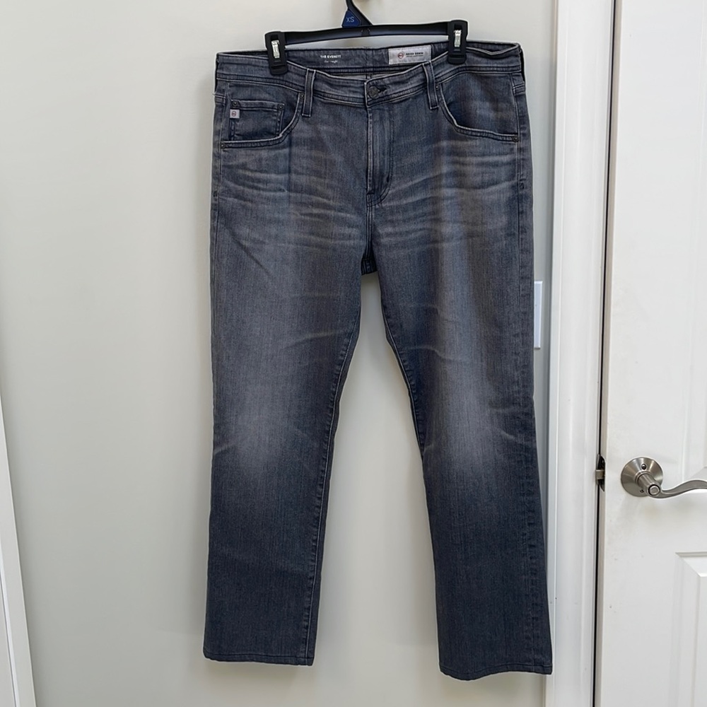 AG AG-ED DENIM THE EVERETT SLIM STRAIGHT MADE IN USA SZ 36